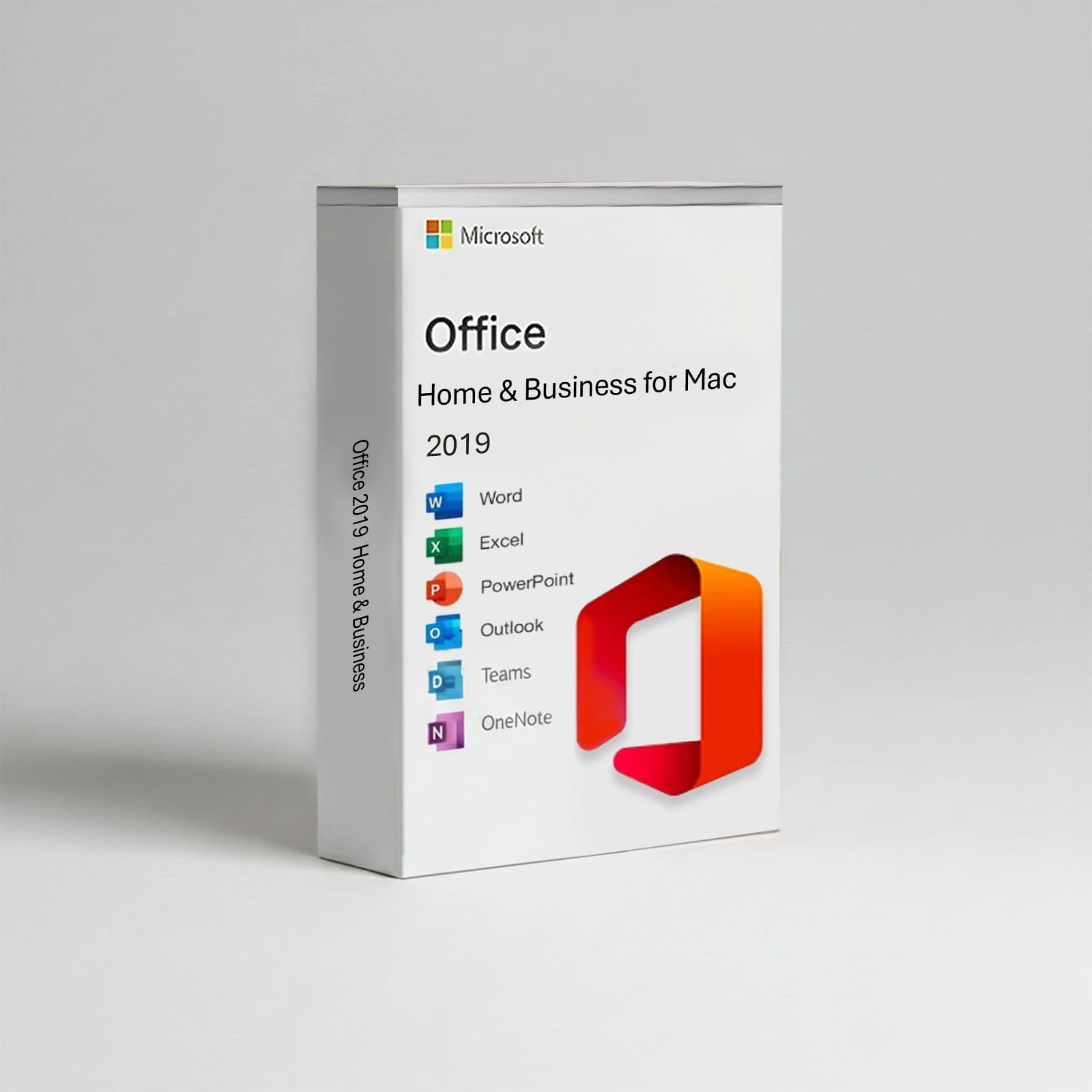 Microsoft Office 2019 Famille et Petite Entreprise pour Mac – Clé de Téléchargement (Licence Numérique, 1 Appareil)